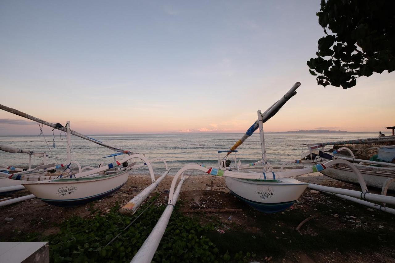 Adara Beach Huts Batununggul Bagian luar foto
